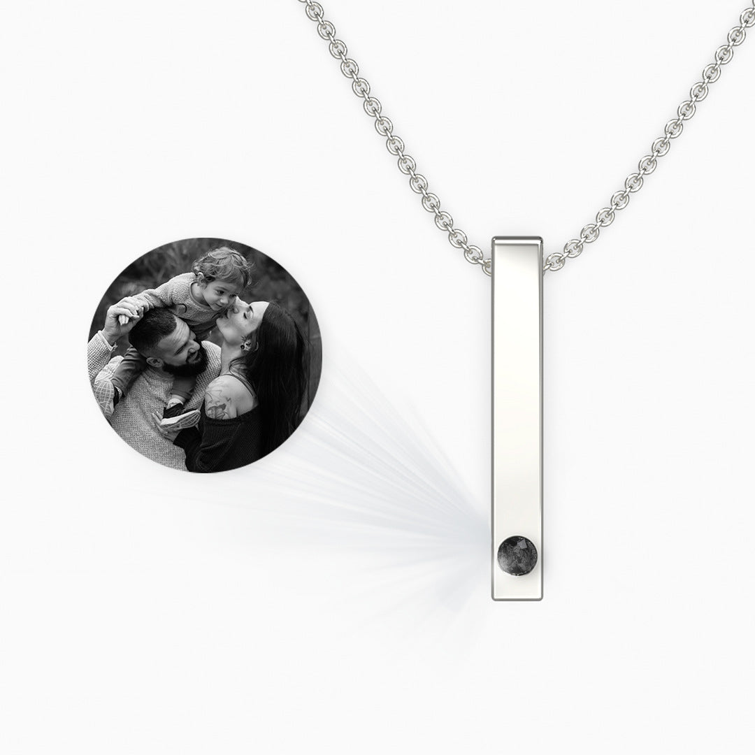 Projection Pillar Necklace