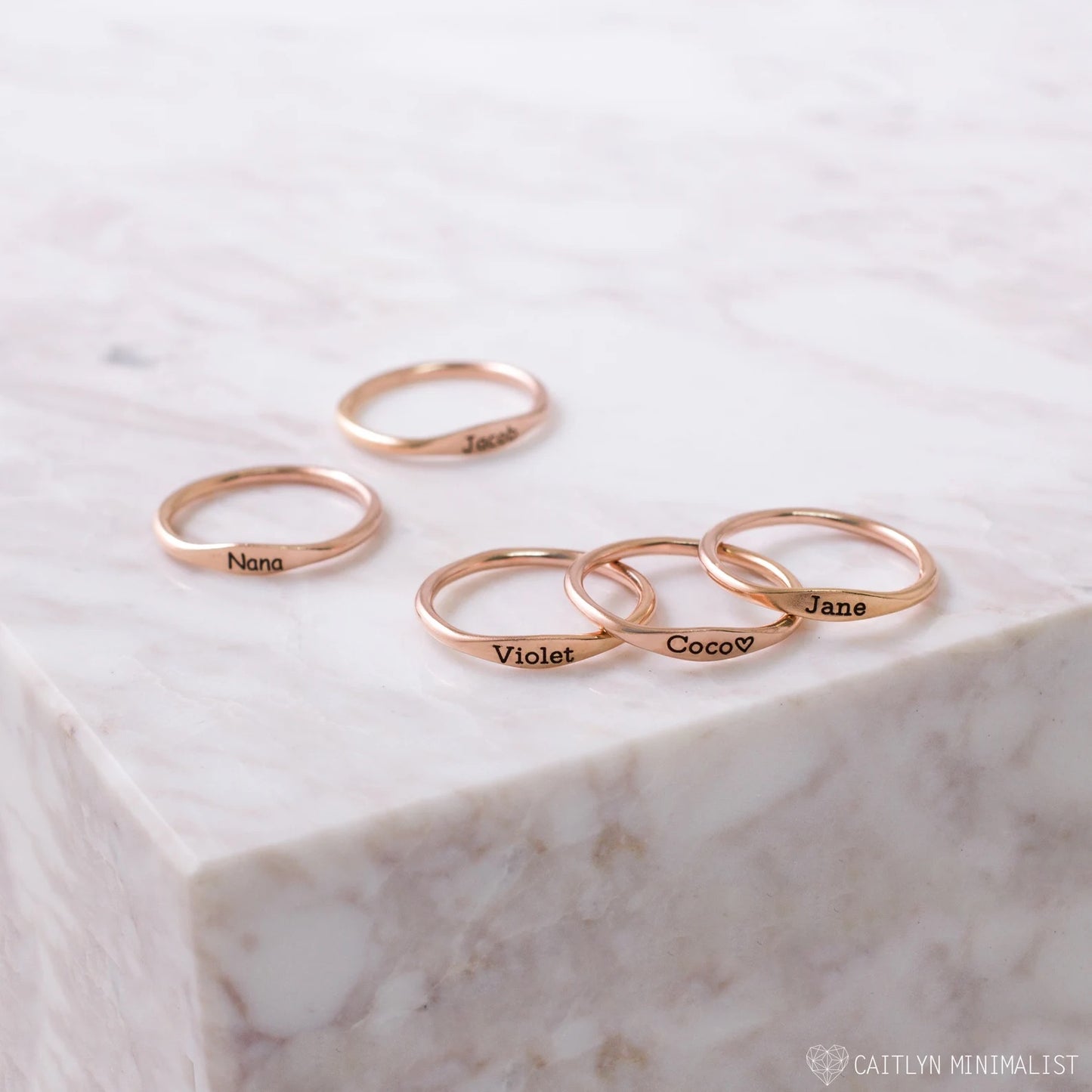 Name Ring - The Minimalist