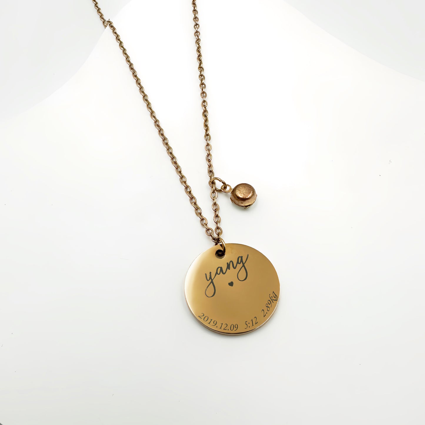 Baby Hand Print and Foot Print Necklaces
